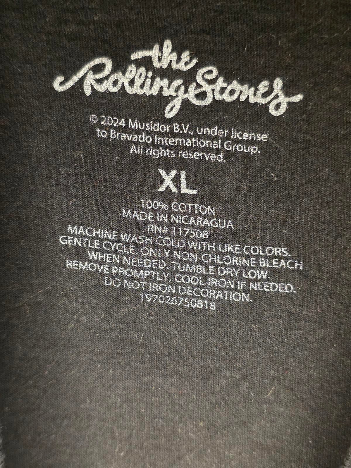 The Rolling Stones Graphic T-Shirt Black XL 2024