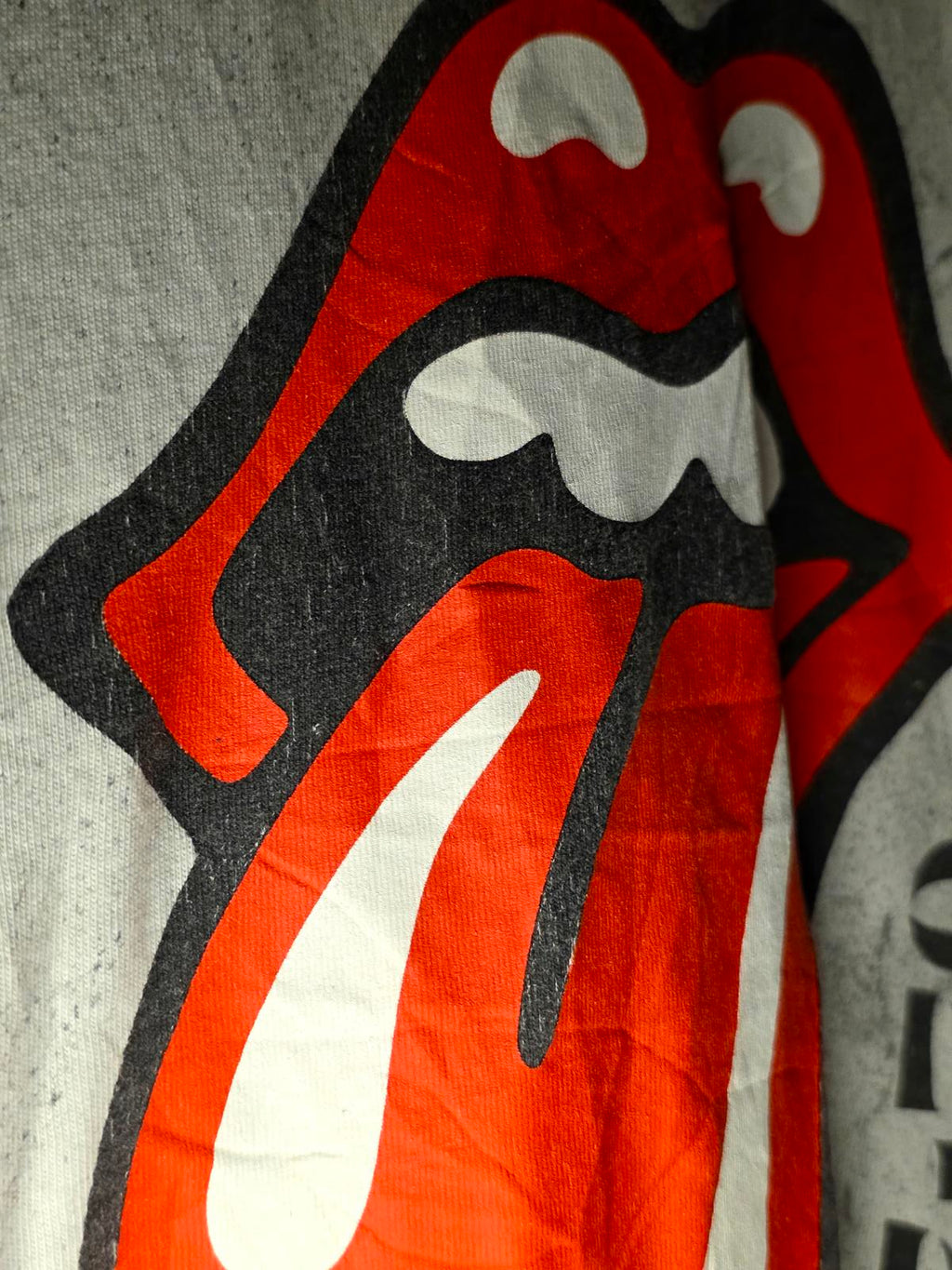 The Rolling Stones Vintage Tour T-Shirt White Red Black XXL