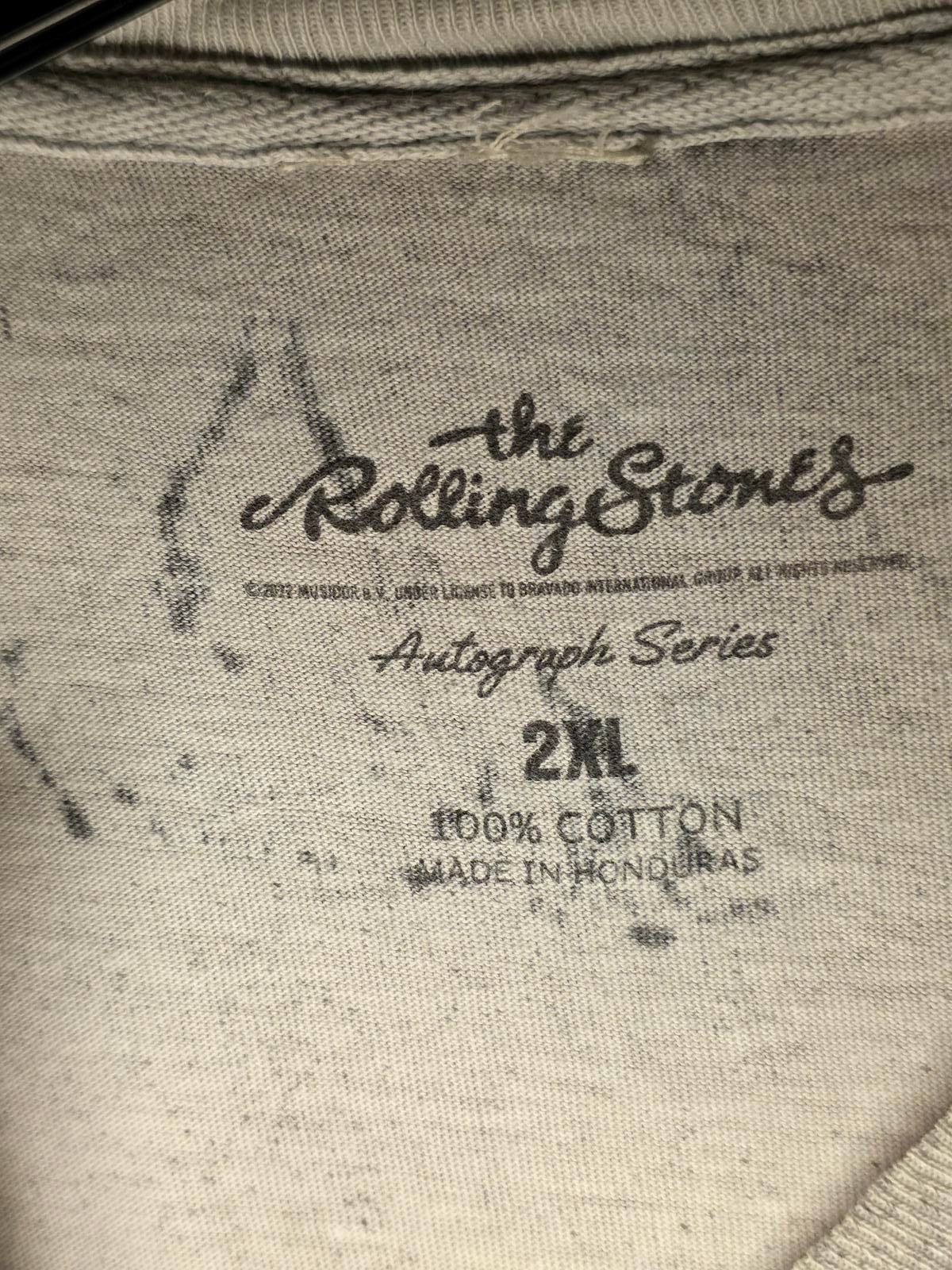 The Rolling Stones Vintage Tour T-Shirt White Red Black XXL
