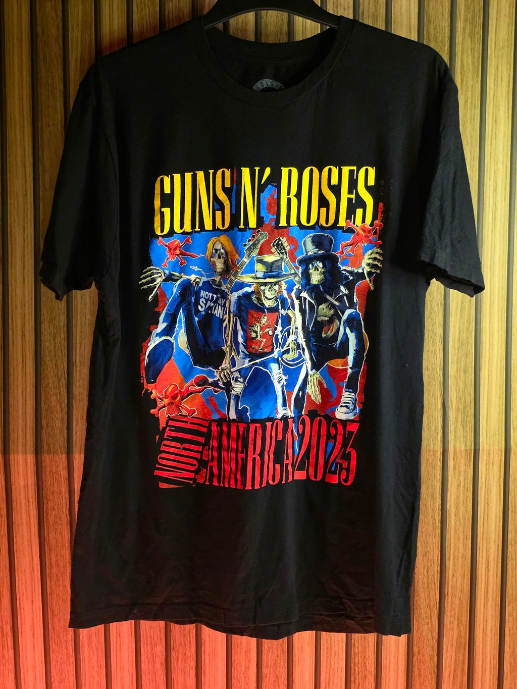 Official Merch Guns N Roses Medium T-shirt North American Tour 2023