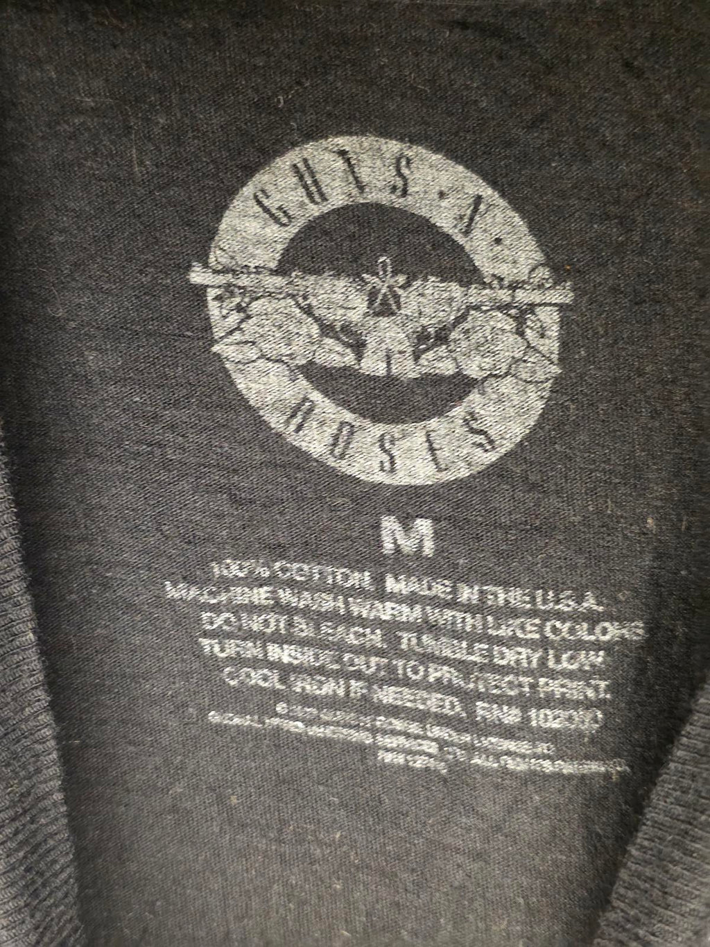 Official Merch Guns N Roses Medium T-shirt North American Tour 2023