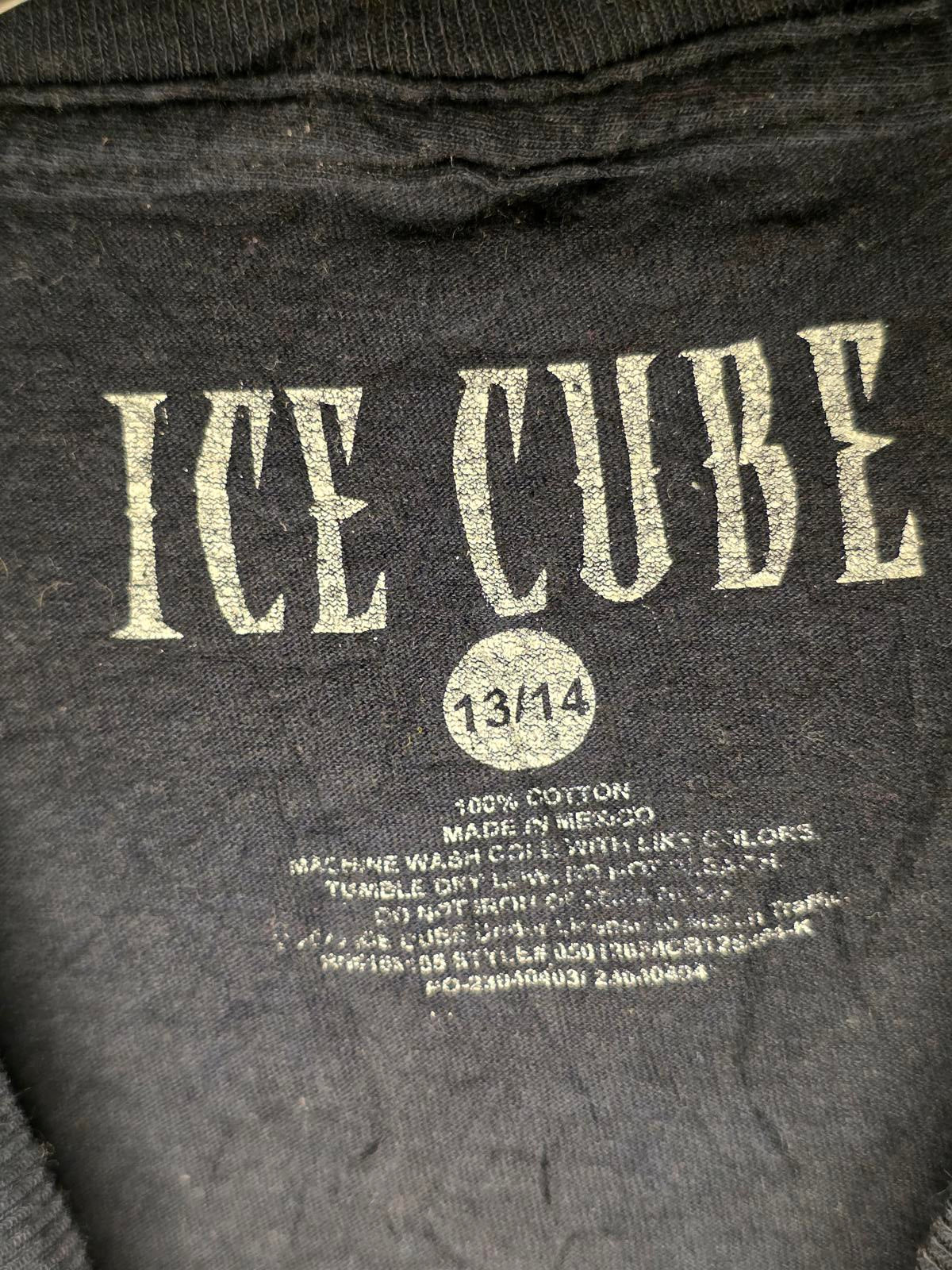 Ice Cube T-shirt Black Graphic Print Size 13/14