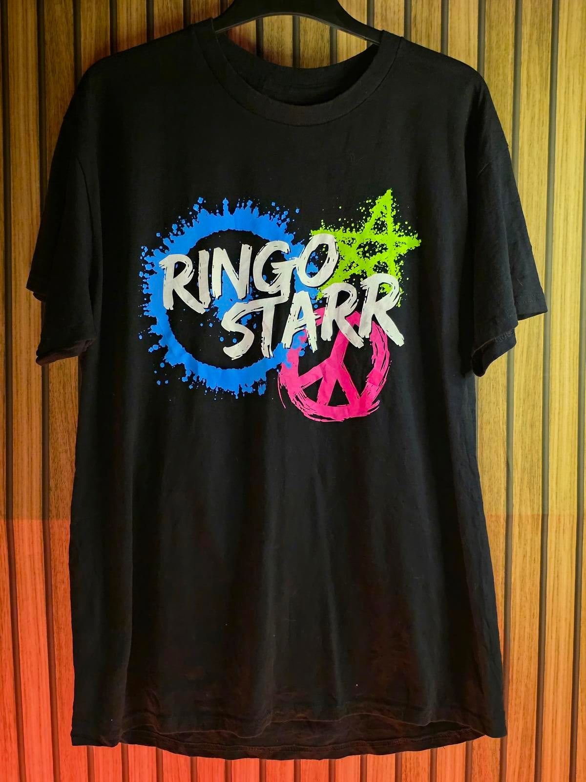 Ringo Starr Tour 2023 Graphic T-Shirt Black Size Unknown