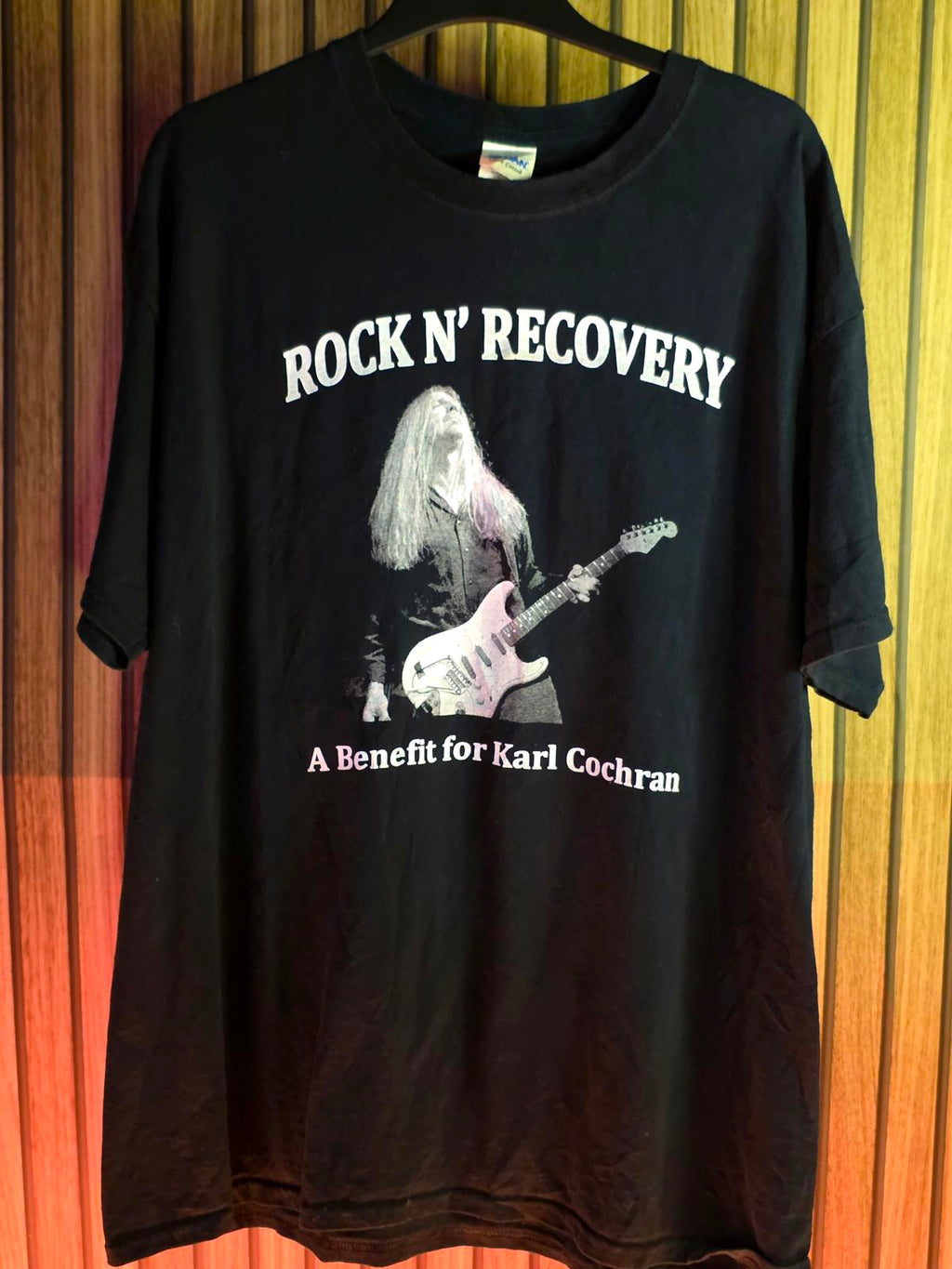 Gildan Rock N' Recovery Benefit T-Shirt Black XL