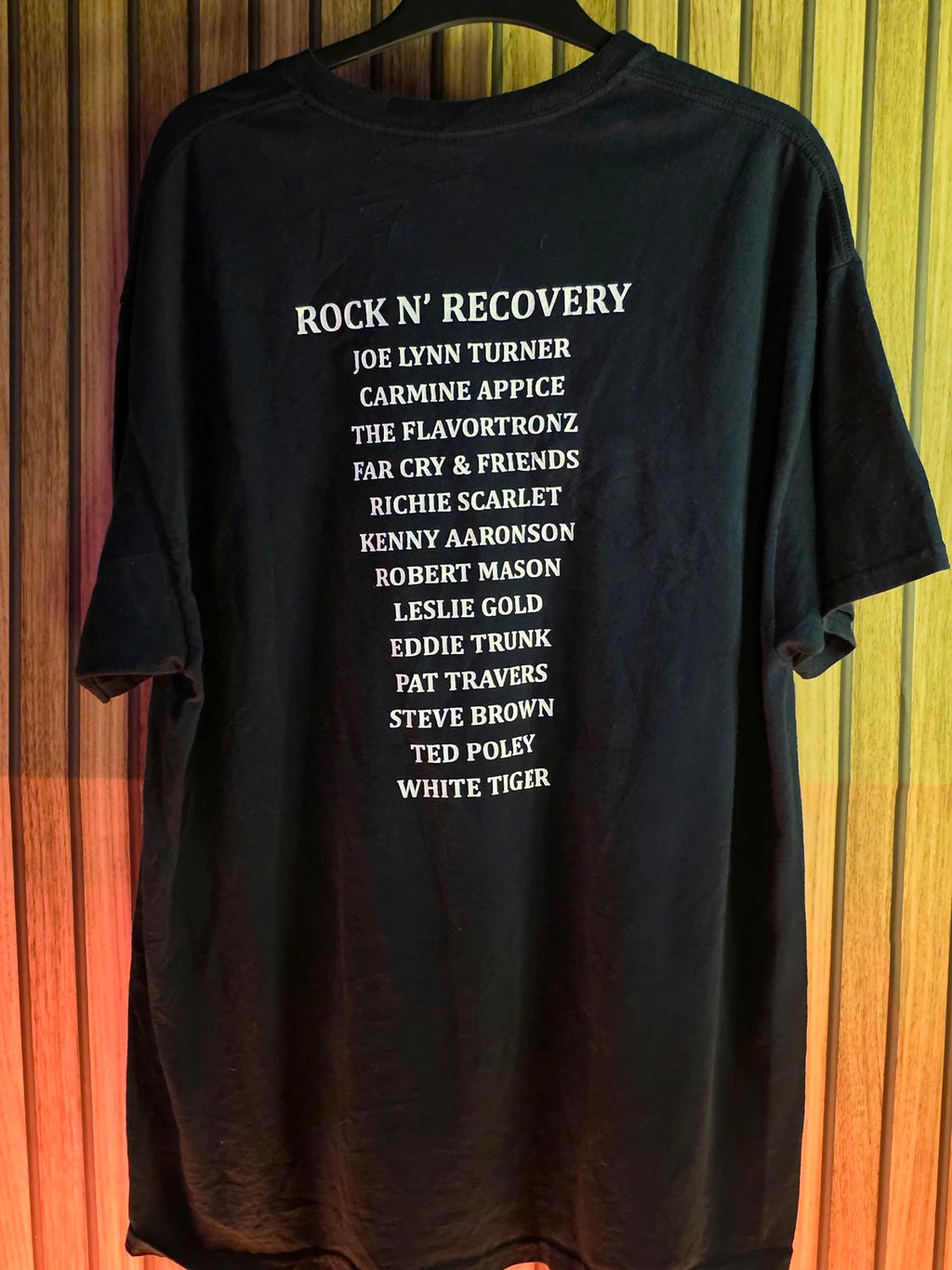 Gildan Rock N' Recovery Benefit T-Shirt Black XL