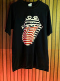 Rolling Stones geometric tongue and lips design, 2005/2006 tour Small