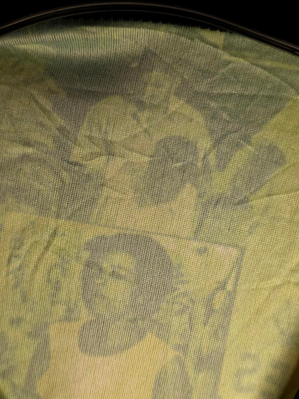Silas de Oliveira T-shirt Green Photo Collage Print Men’s Size M