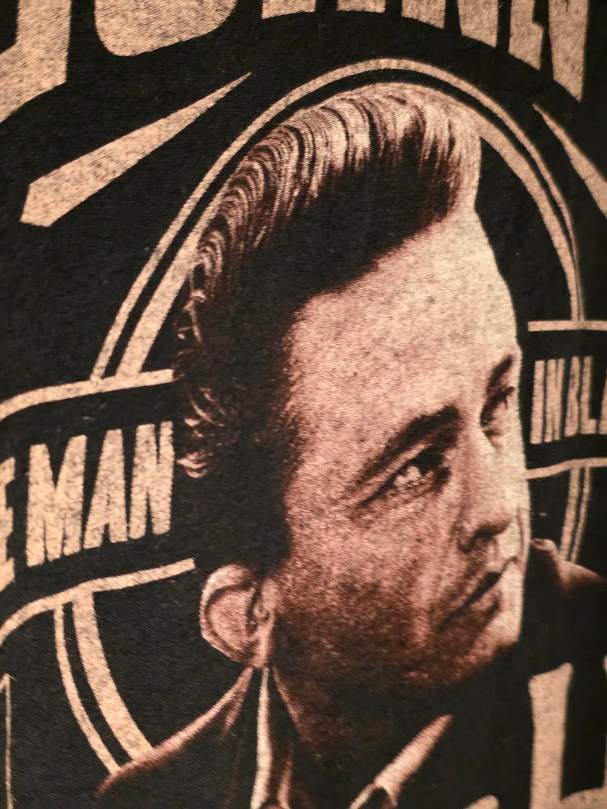 Johnny Cash T-shirt Black Large