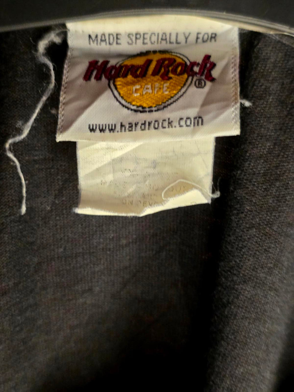 Hard Rock Cafe Boston Black Guitar Graphic T-Shirt Size XXL