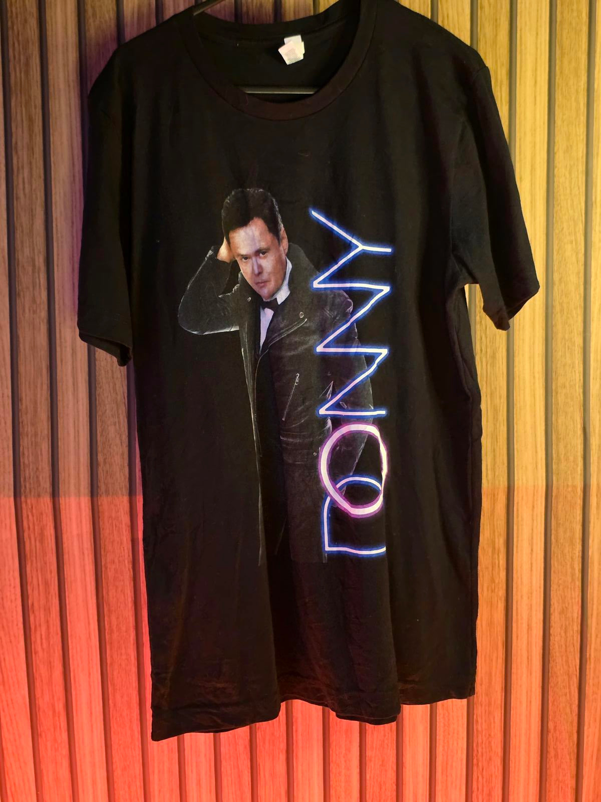 Donny Osmond Graphic T-Shirt Black Medium