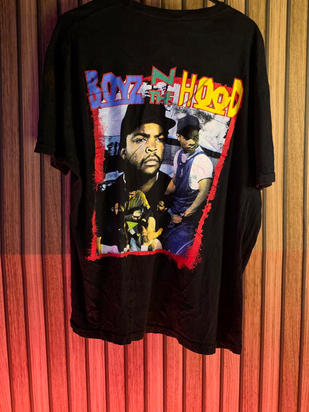 Boyz n the Hood Graphic T-Shirt Black Medium