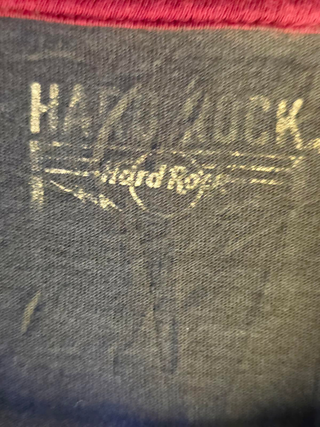 Hard Rock San Diego Graphic T-Shirt Black Size Medium