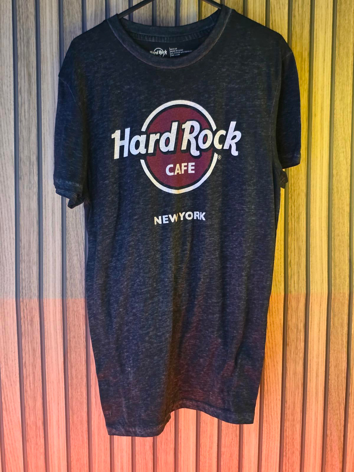 Hard Rock Cafe New York Graphic T-Shirt Black Medium