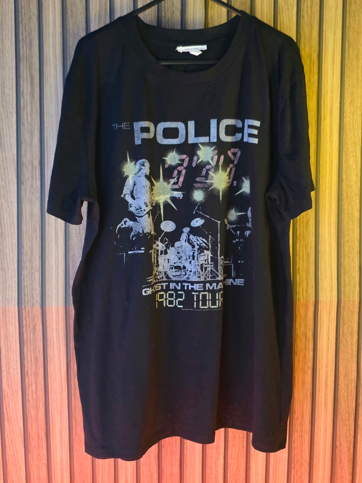 Maurices The Police 1982 Tour Graphic T-Shirt Black Medium