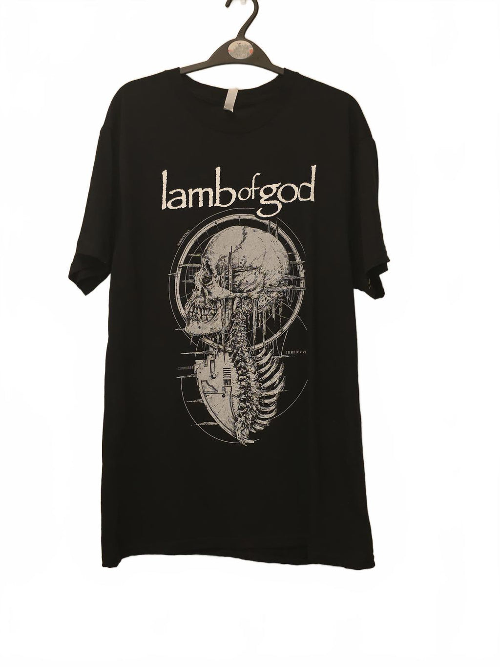 Zuni Sportswear Lamb of God North America 2022 Tour Black T-Shirt Large