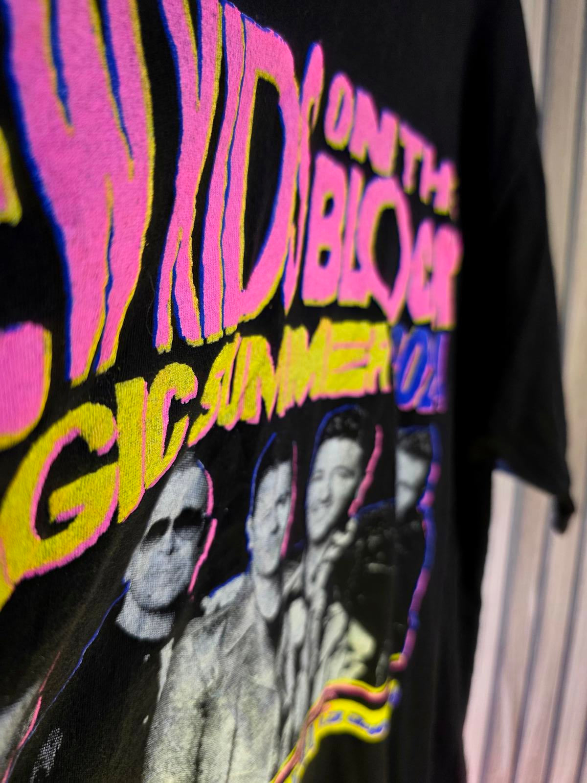 New Kids on the Block Magic Summer 2024 Tour T-Shirt Black XL
