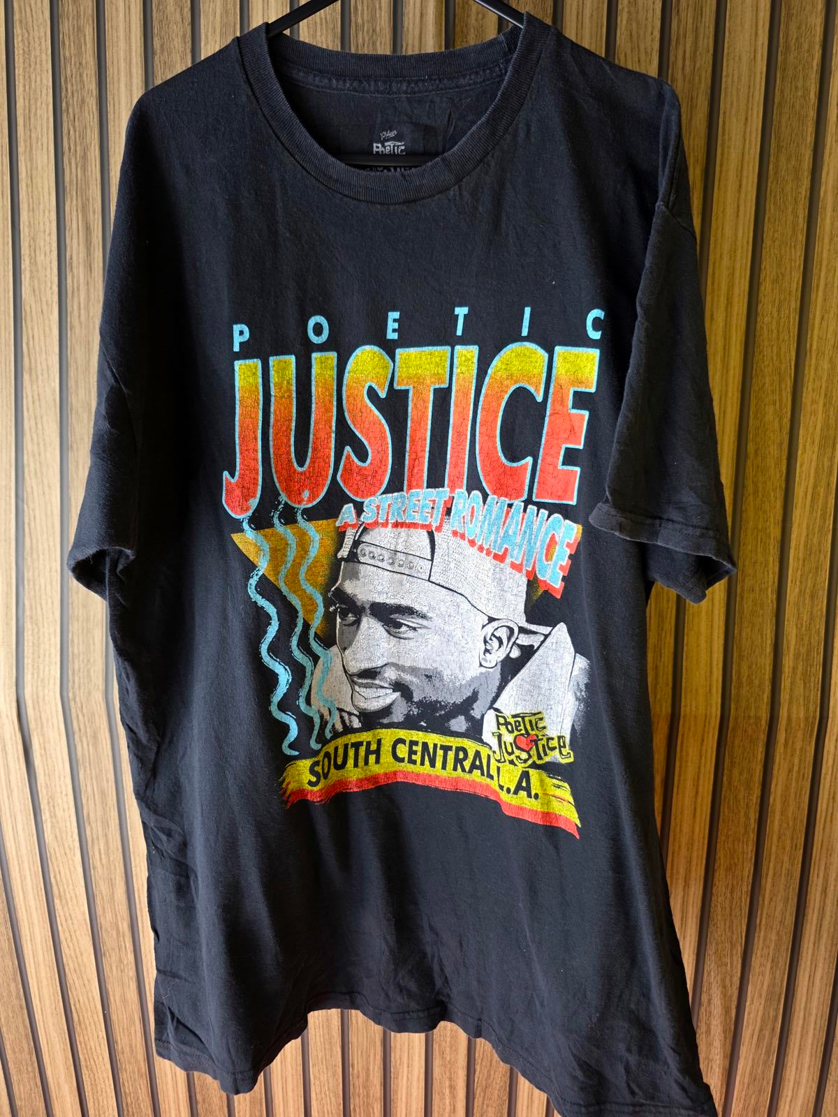 Philcus Poetic Justice T-Shirt Black L/G