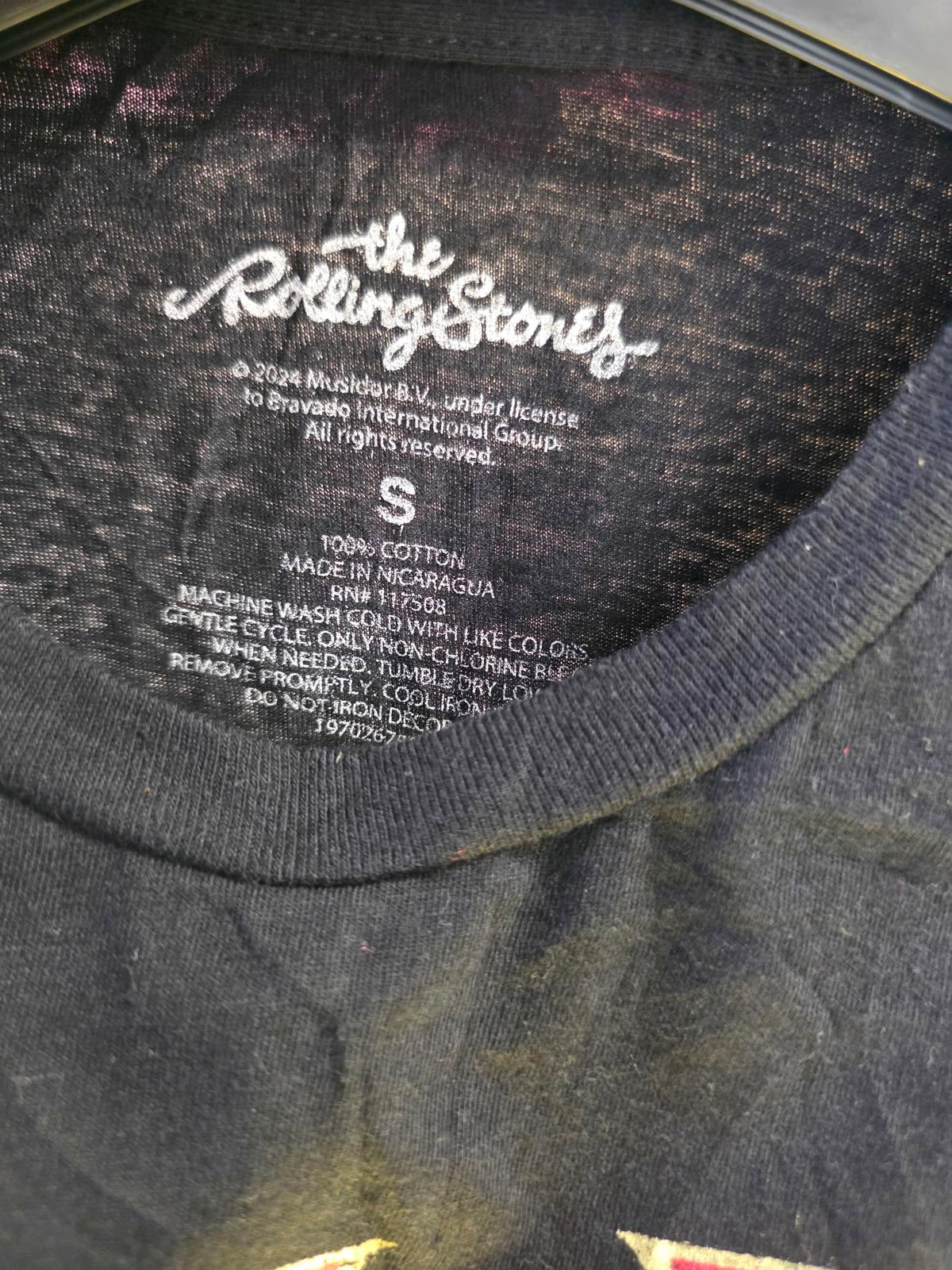 The Rolling Stones Graphic T-Shirt Black Size S