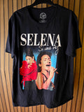 Official Selena Si Una Vez Graphic T-Shirt Black Large