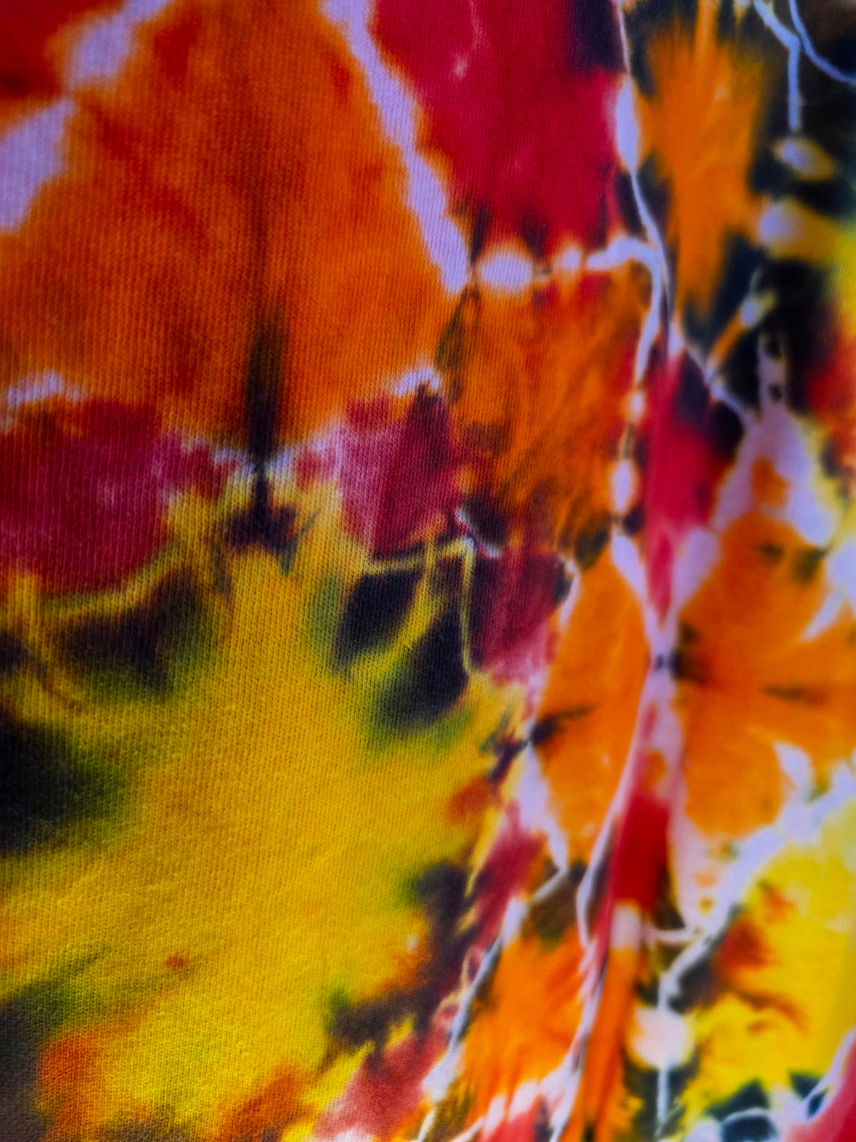 Liquid Blue Tie-Dye T-Shirt Multicolour Large