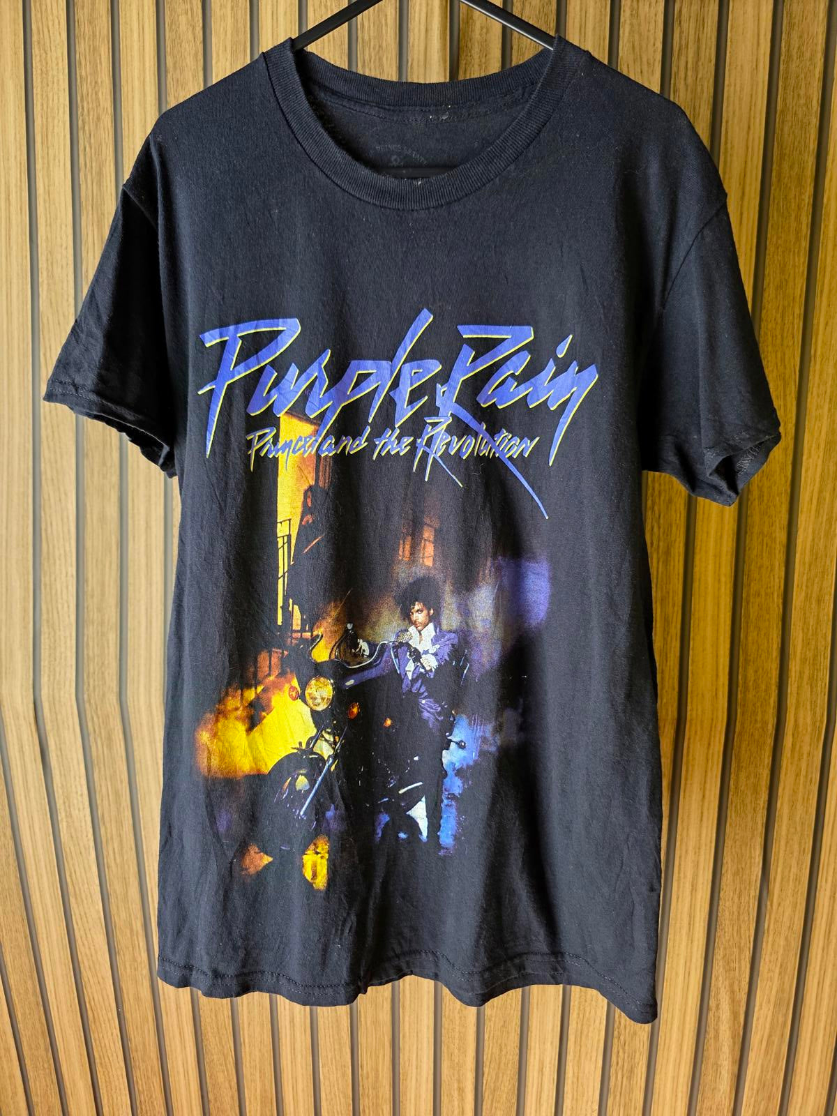 Prince Purple Rain Tour T-Shirt Black Size S