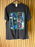 Chris Brown CB Band Tour T-Shirt Heartbreak on a Full Moon 2018 Black Small
