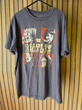 The Beatles Vintage Style Graphic T-Shirt Black XS/S