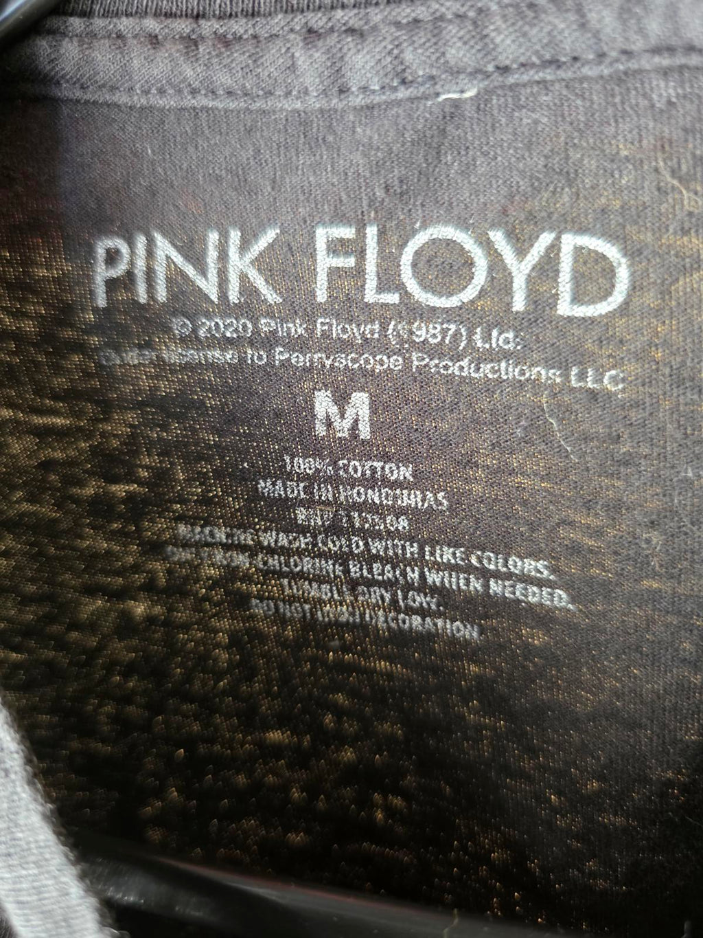 Pink Floyd Dark Side of the Moon T-shirt Black Medium