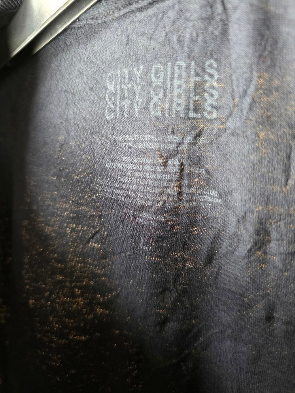 City Girls Act Up Graphic T-Shirt Black Size Regular M
