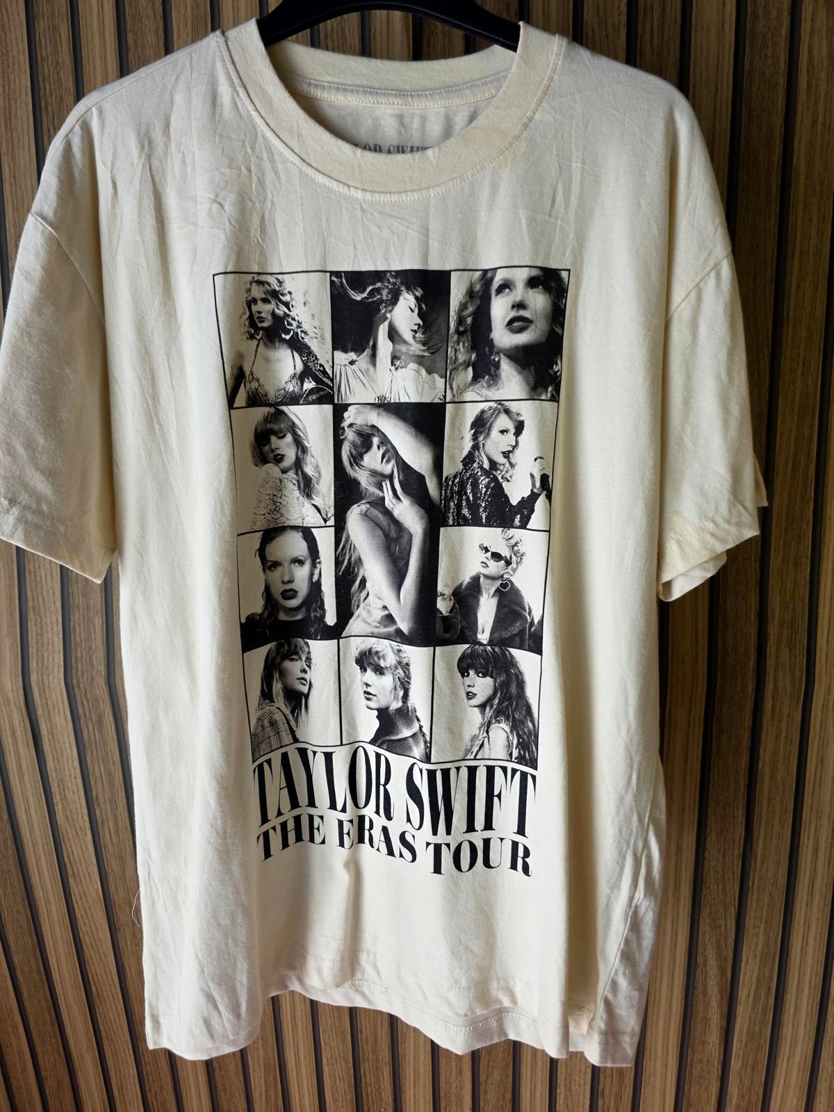 Taylor Swift The Eras Tour Graphic T-Shirt Cream Medium
