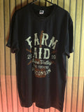 US Blanks Farm Aid 2019 Tour T-Shirt Black Medium