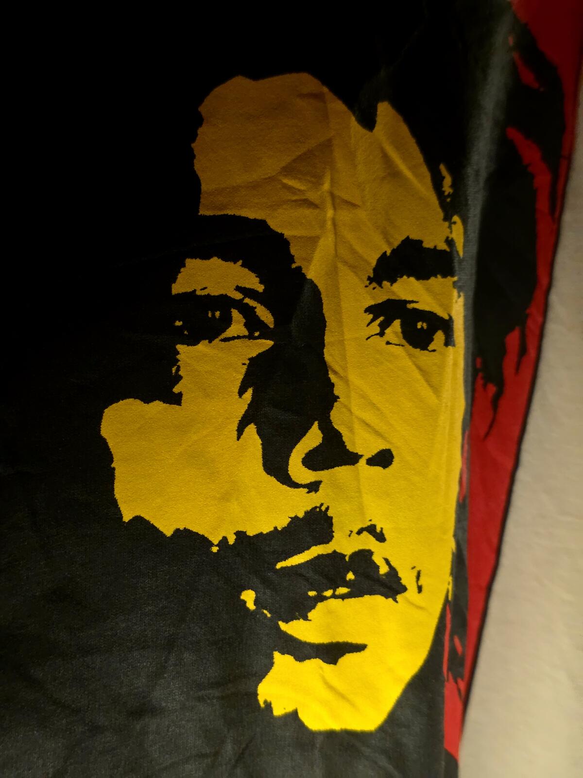 Bob Marley One Love Nassau Bahamas Graphic T-Shirt Beige Large