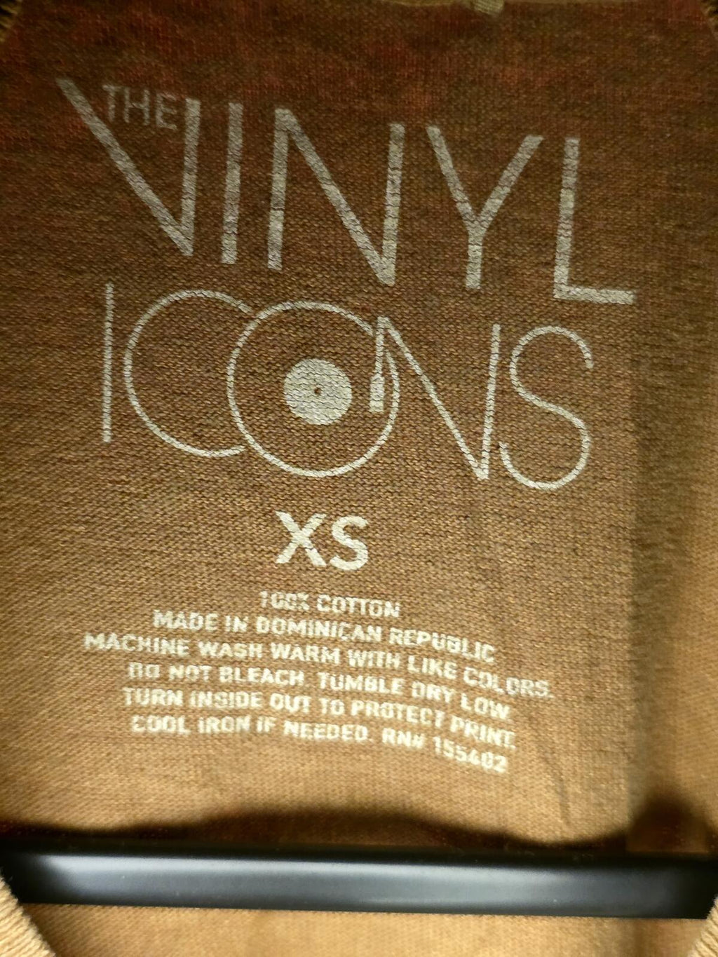 The Vinyl Icons Def Leppard Rock of Ages Graphic T-Shirt Brown XS