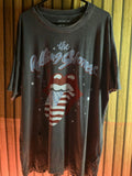 American Eagle Rolling Stones Band Tee Graphic Print Black XS/S
