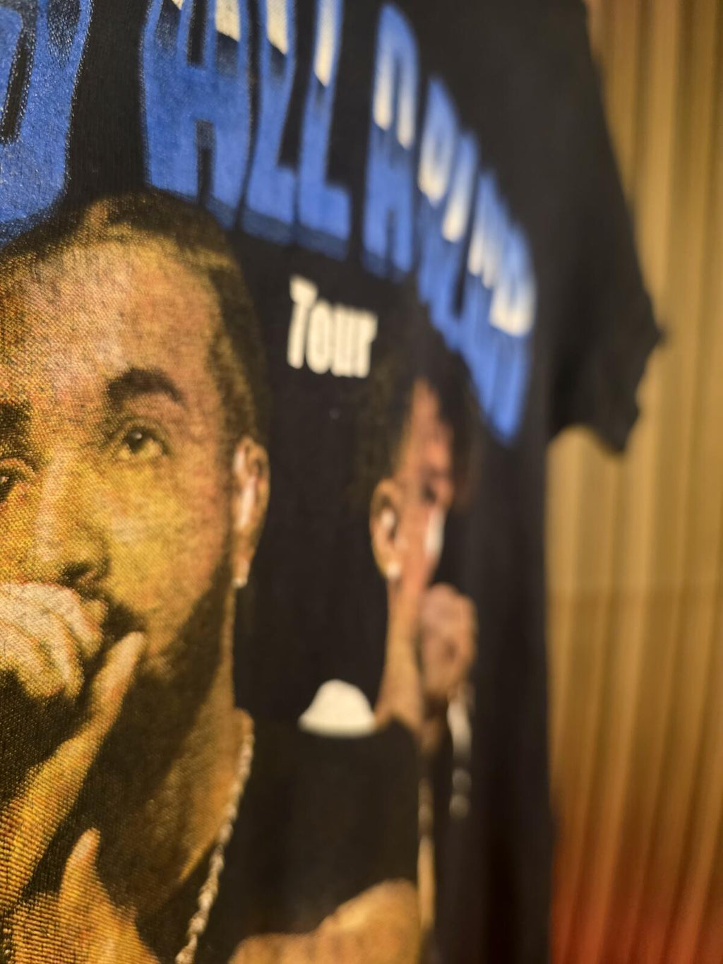 Drake & 21 Savage It's All A Blur Tour Graphic Black T-Shirt Size Small
