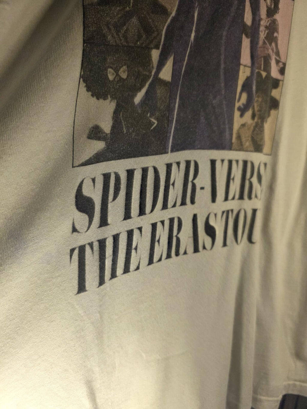 Spider-Verse The Era Tour Graphic T-Shirt White Regular Large