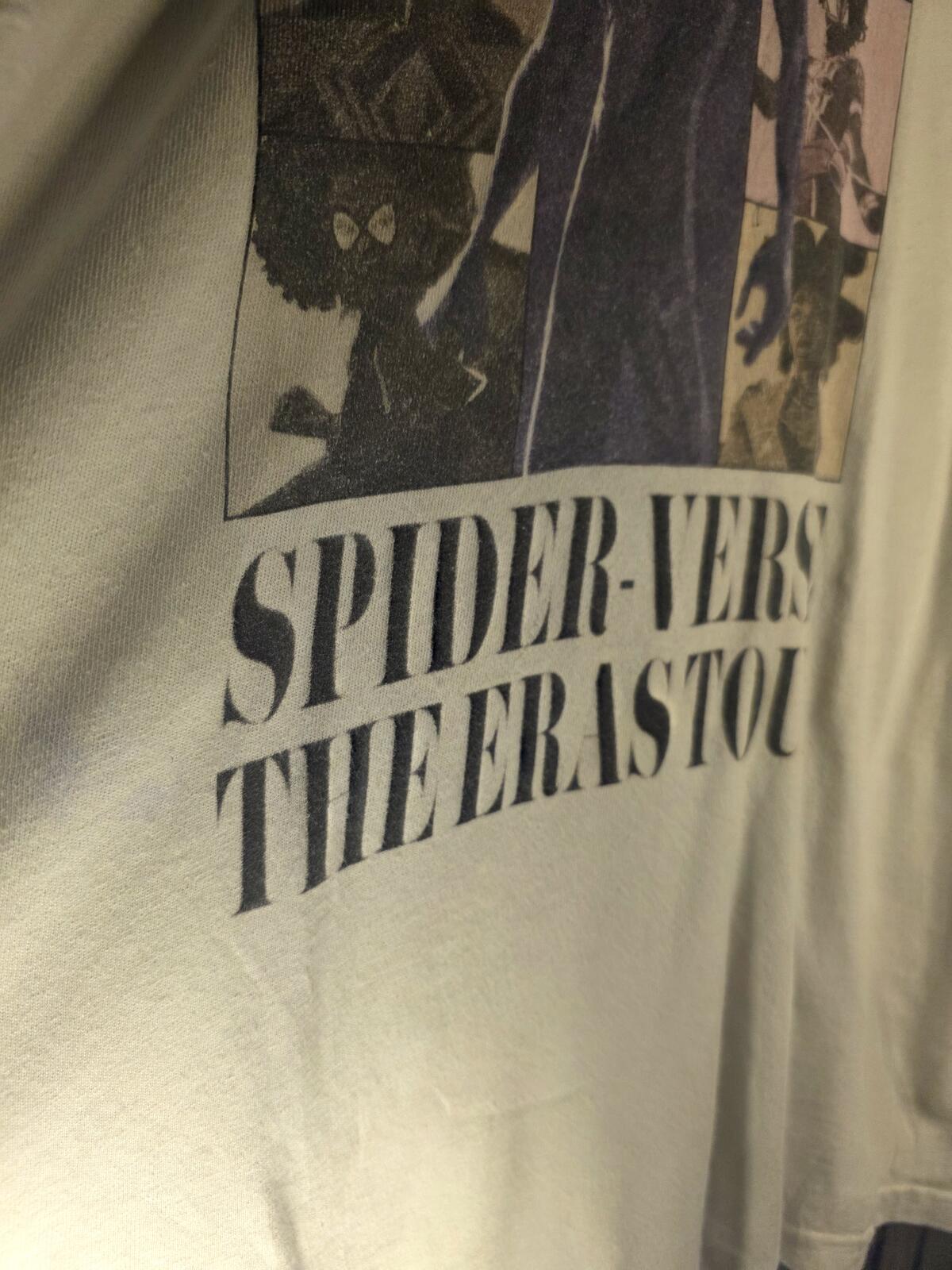 Spider-Verse The Era Tour Graphic T-Shirt White Regular Large