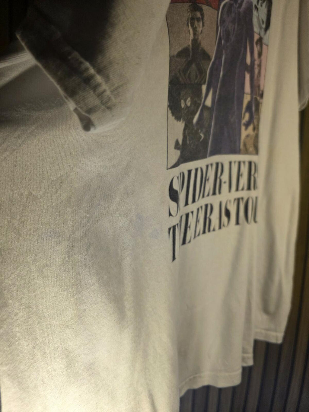 Spider-Verse The Era Tour Graphic T-Shirt White Regular Large