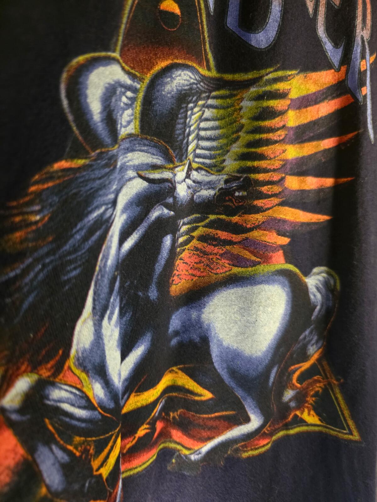 Steve Miller Band Tour 2018 Graphic T-Shirt Black Size Regular Large