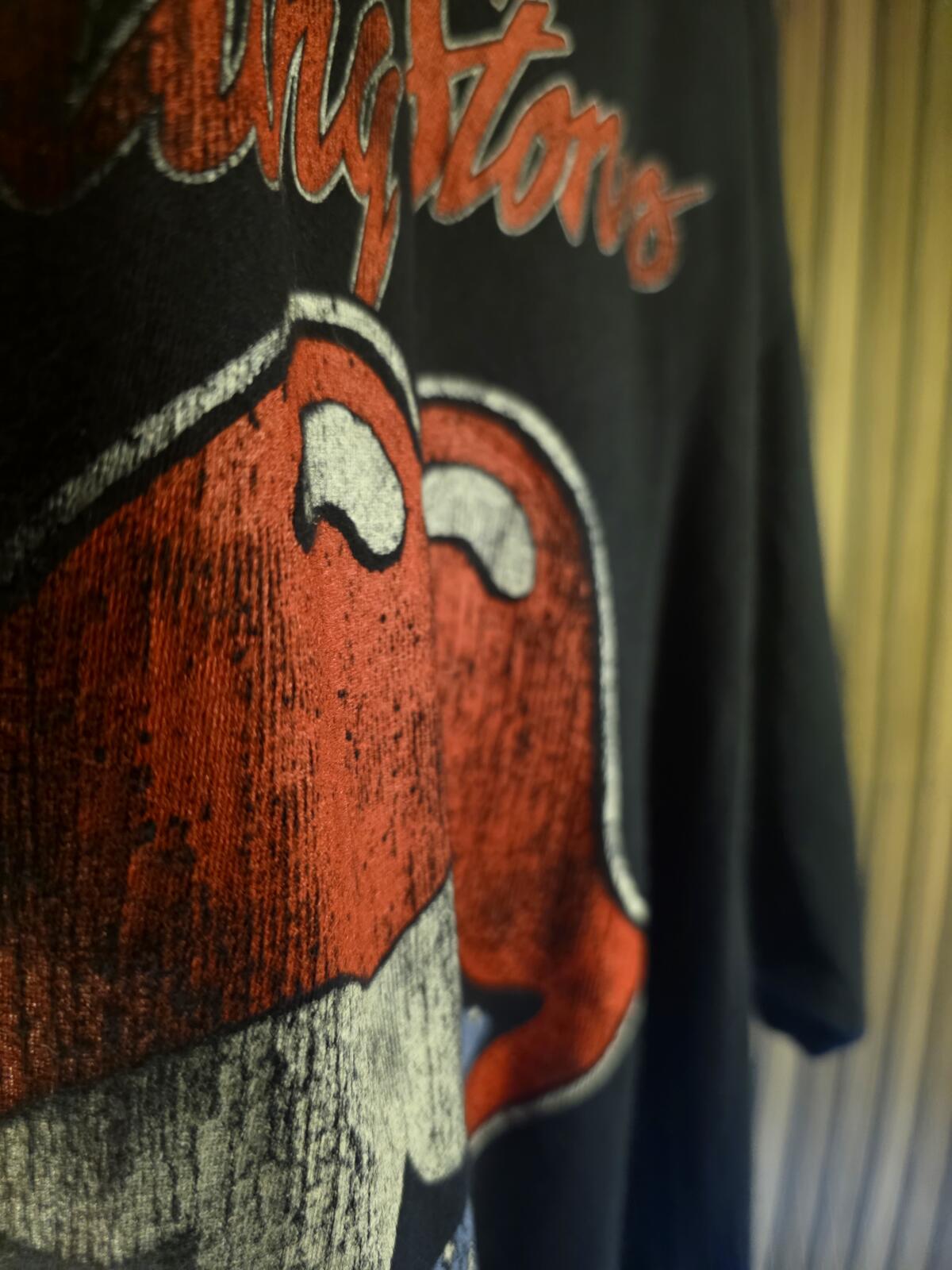 The Rolling Stones T-Shirt American Flag Tongue Graphic Black XXL