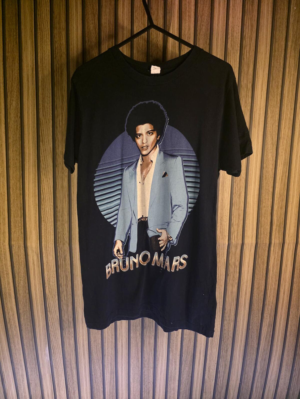 Bruno Mars Moonshine Jungle Tour 2013 Graphic T-Shirt Black Small