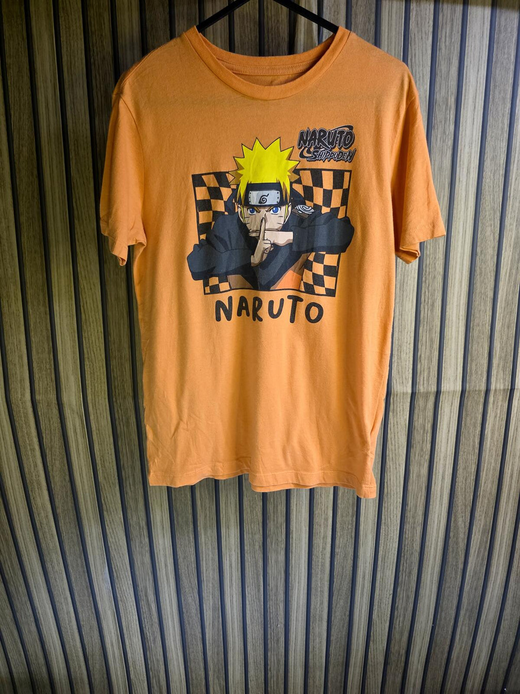 Naruto Shippuden T-Shirt Graphic Orange XL