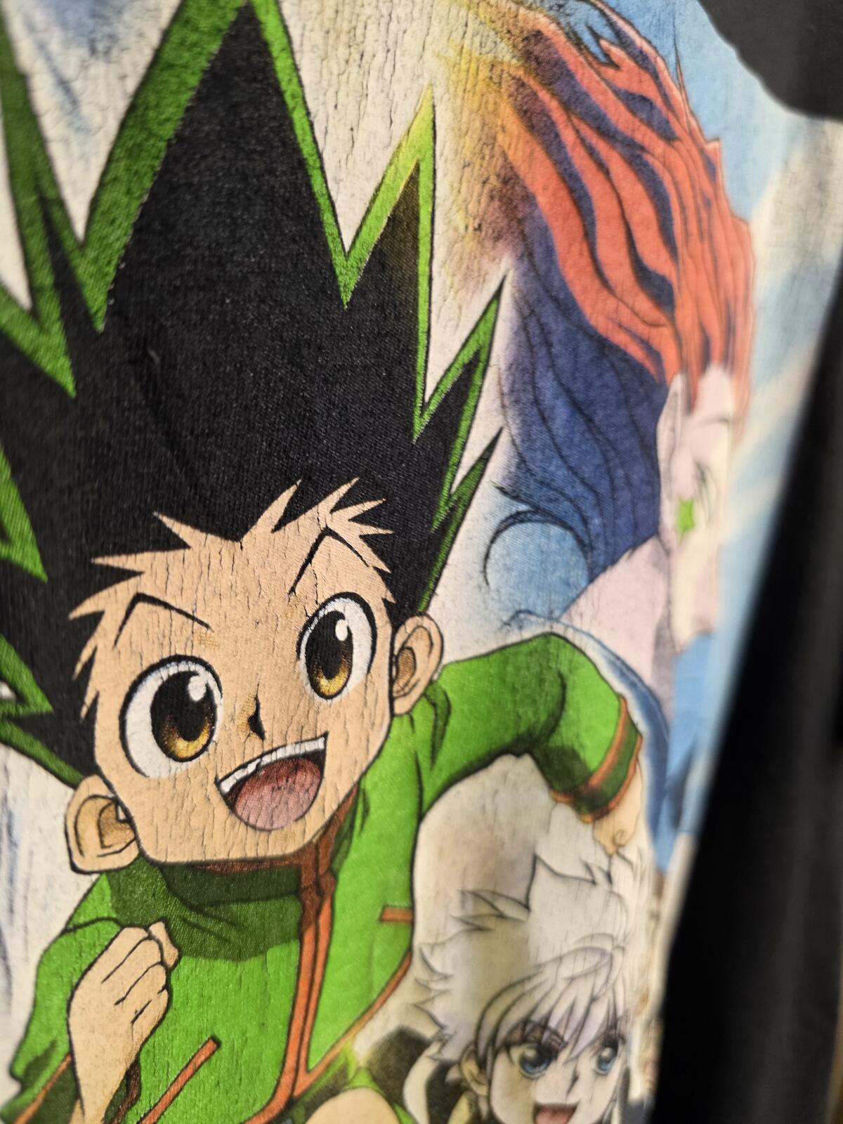 Hunter x Hunter Anime Graphic T-Shirt Black Small