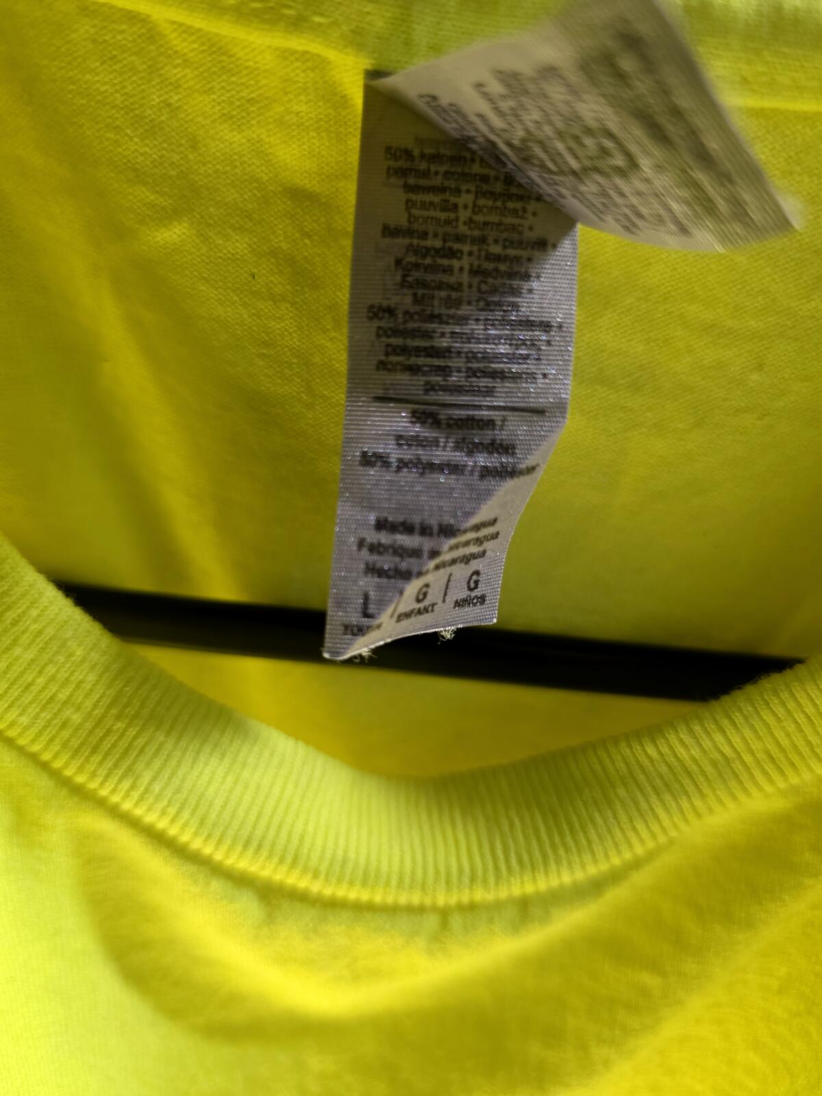 The Geek Forest Graphic T-Shirt Yellow Large