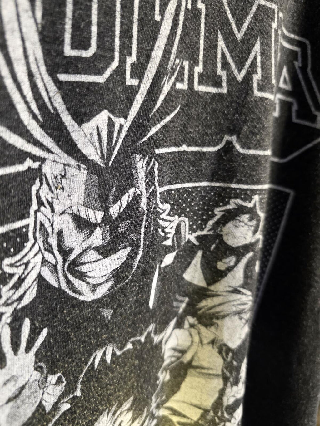 My Hero Academia Graphic T-shirt Black Size L