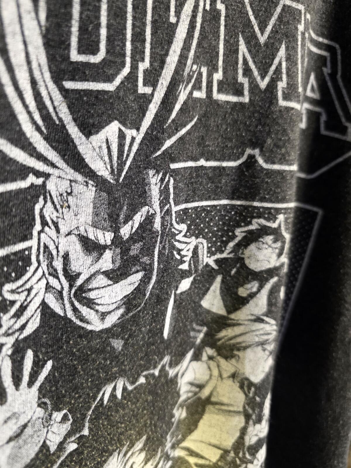 My Hero Academia Graphic T-shirt Black Size L