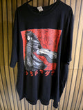 Naruto Anime Graphic T-Shirt Madara Uchiha Character Black 2XL