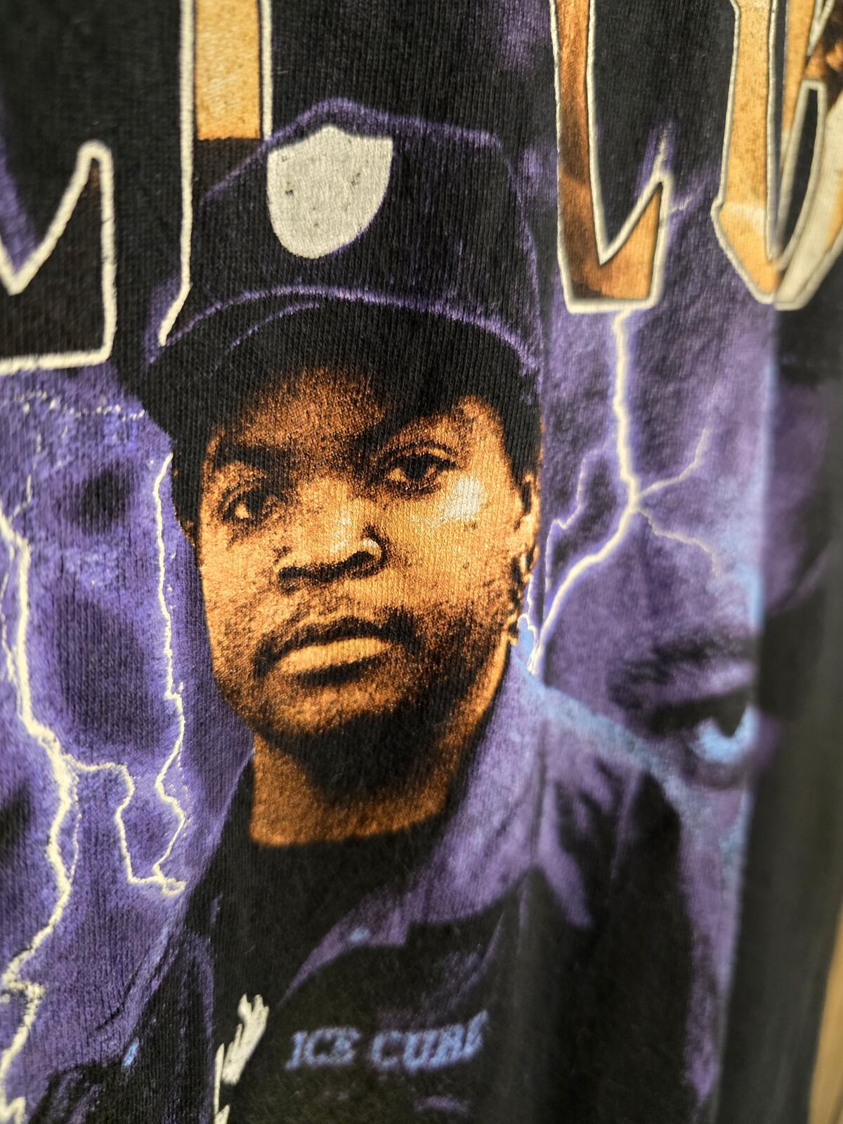 Ice Cube Good Day Graphic T-Shirt Black Small