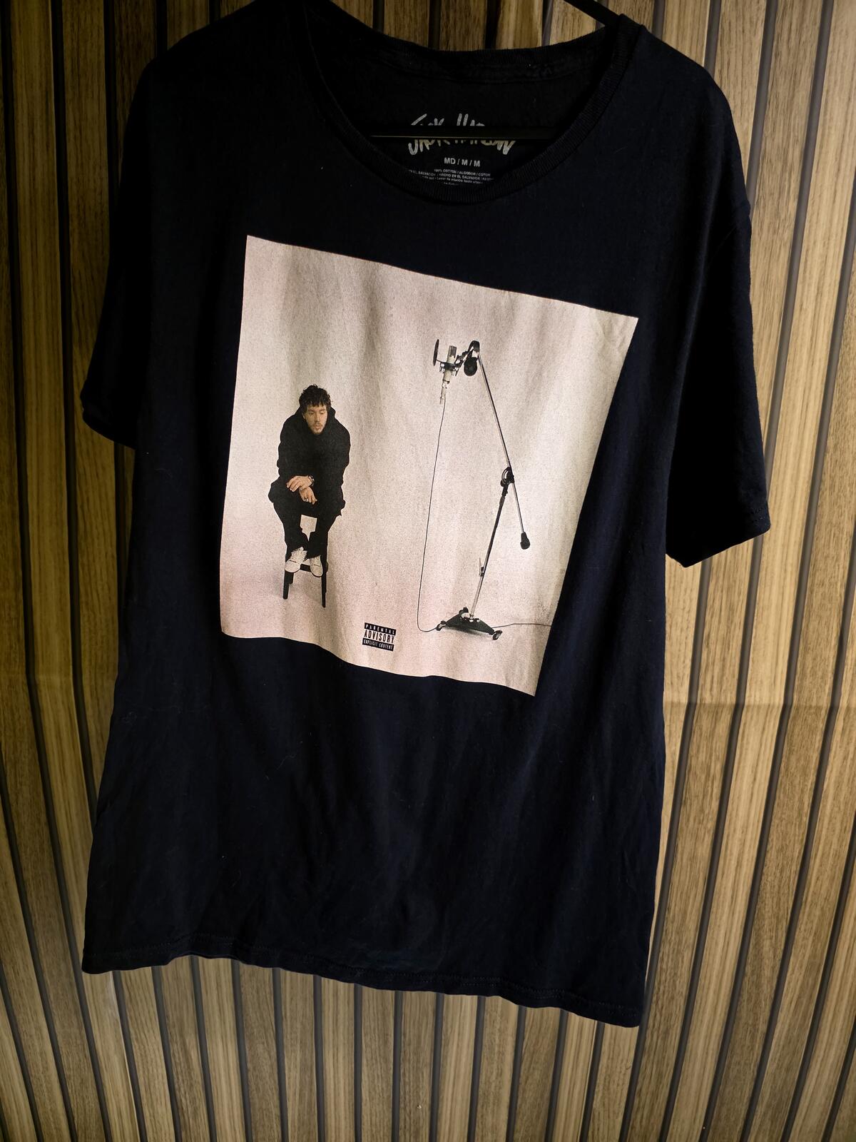 Jack Harlow T-Shirt Music Graphic Black Medium