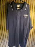Hard Rock Cafe Las Vegas Polo Shirt Navy Blue XL